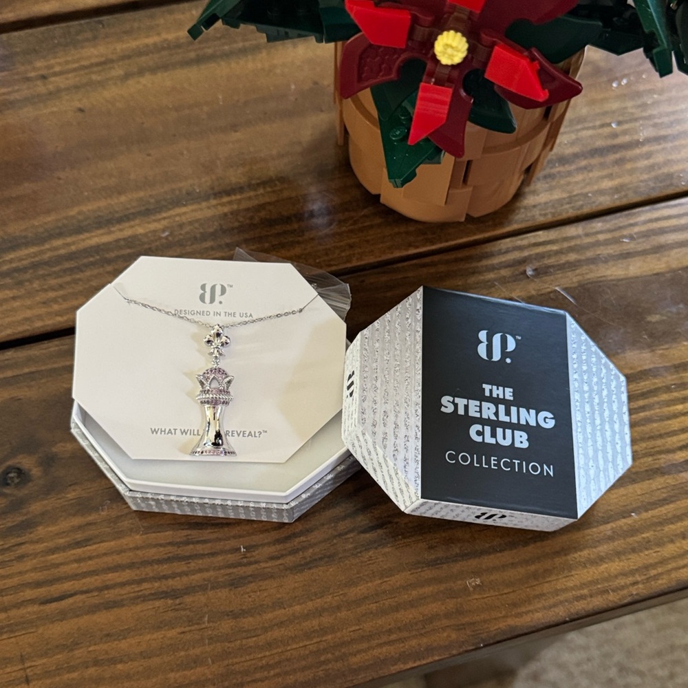 Sterling Club Silver Necklace